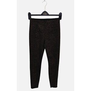 Liver Pool women's Reese Ankle Leggings Cheetah animal print pull on size OP